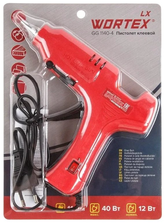 Клеевой пистолет WORTEX GG 1140-4 0323217 11.2 мм купить,NaN