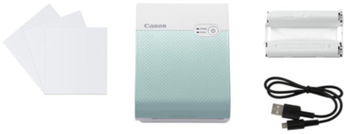 Компактный фотопринтер Canon SELPHY SQUARE QX10 зеленый купить,0