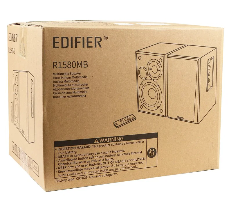 Компьютерные колонки Edifier R1580MB 2.0 Black