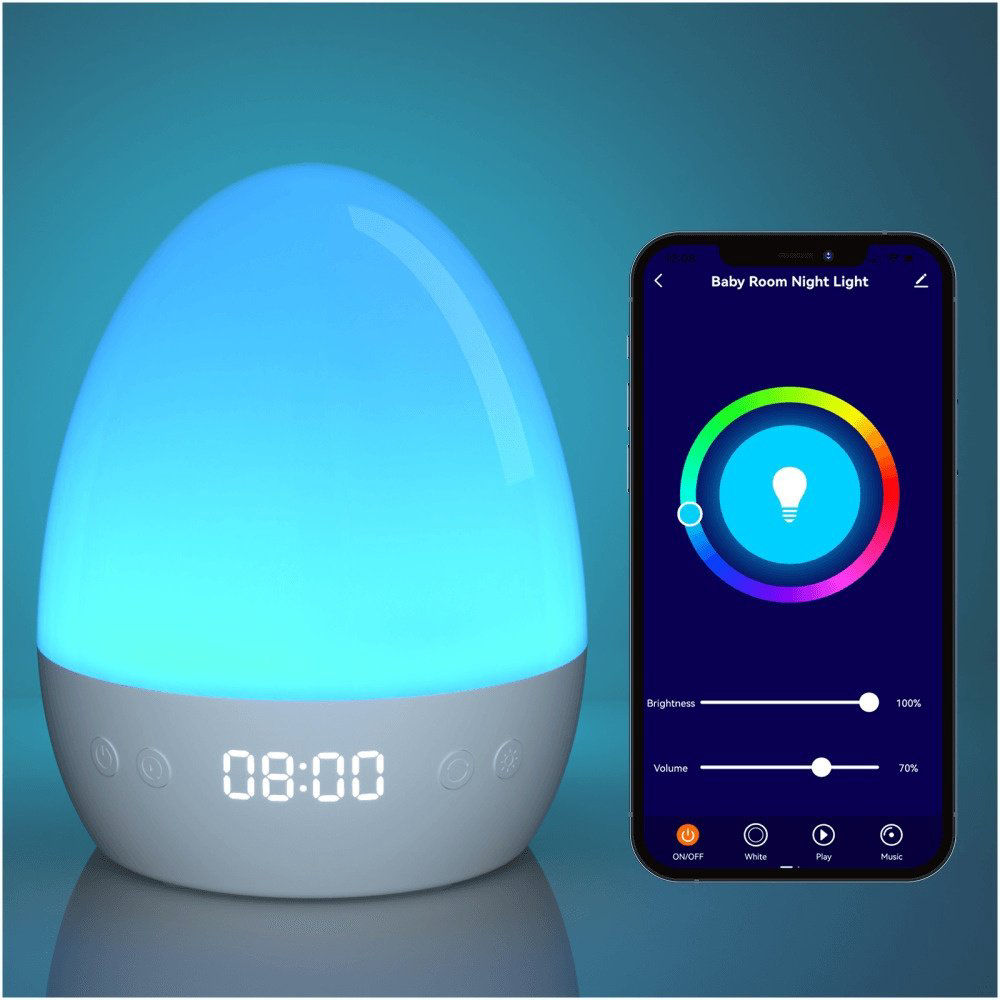 Умный ночник Nitebird Baby Night Light LB2 белый купить,NaN