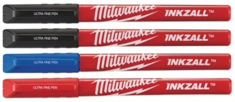 Milwaukee INKZALL Fine Tip 48223165 4 шт купить,NaN
