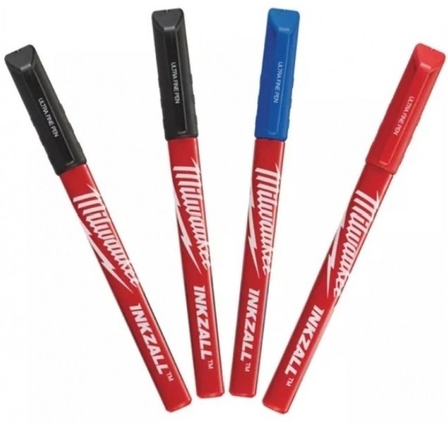 Milwaukee INKZALL Fine Tip 48223165 4 шт купить,0