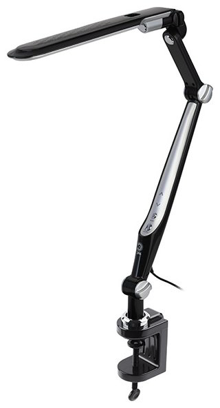 Настольная лампа ЭРА NLED-496-12W-BK LED, 12 Вт, металл, пластик купить,NaN