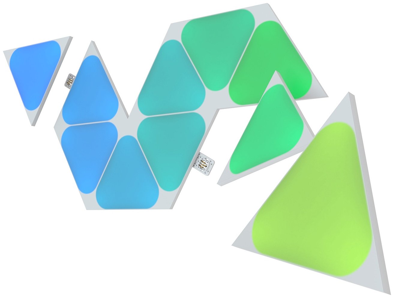 Nanoleaf декоративный светильник NL48-1001TW-10PK, пластик