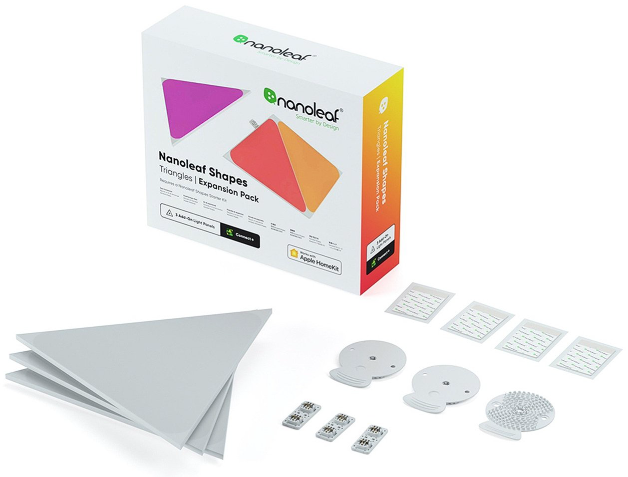 Nanoleaf декоративный светильник NL47-0001TW-3PK, пластик купить,NaN