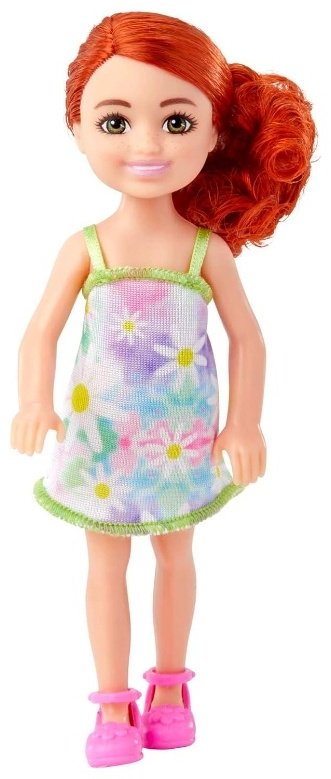 Кукла-модель BARBIE Челси в цветочном платье 20 см
