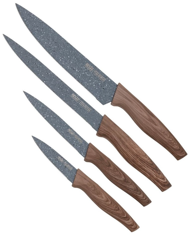 RESTO набор ножей 95503, лезвие: сталь 4 шт купить,NaN
