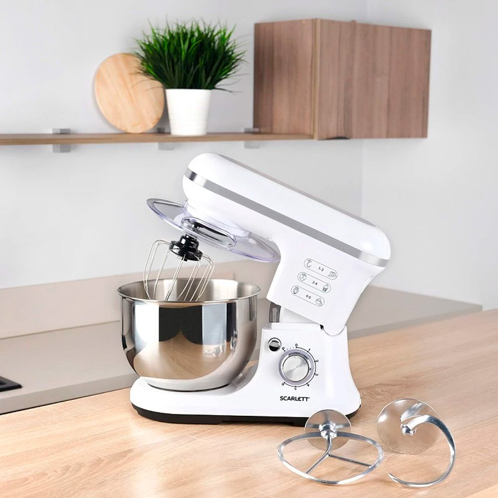 Миксер Scarlett SC-SM10S50 белый купить,NaN