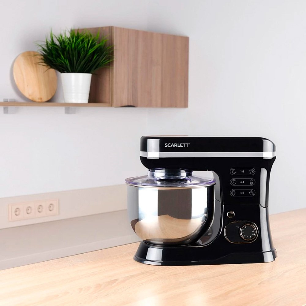 Миксер Scarlett SC-SM10S52 черный - ForteMarket Миксер Scarlett SC-SM10S52 черный купить,0