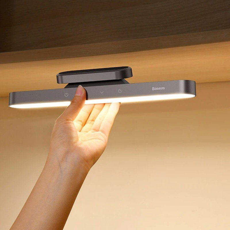 Baseus декоративный светильник Magnetic Stepless Dimming Charging Desk Lamp DGXC-C0G, пластик купить,NaN