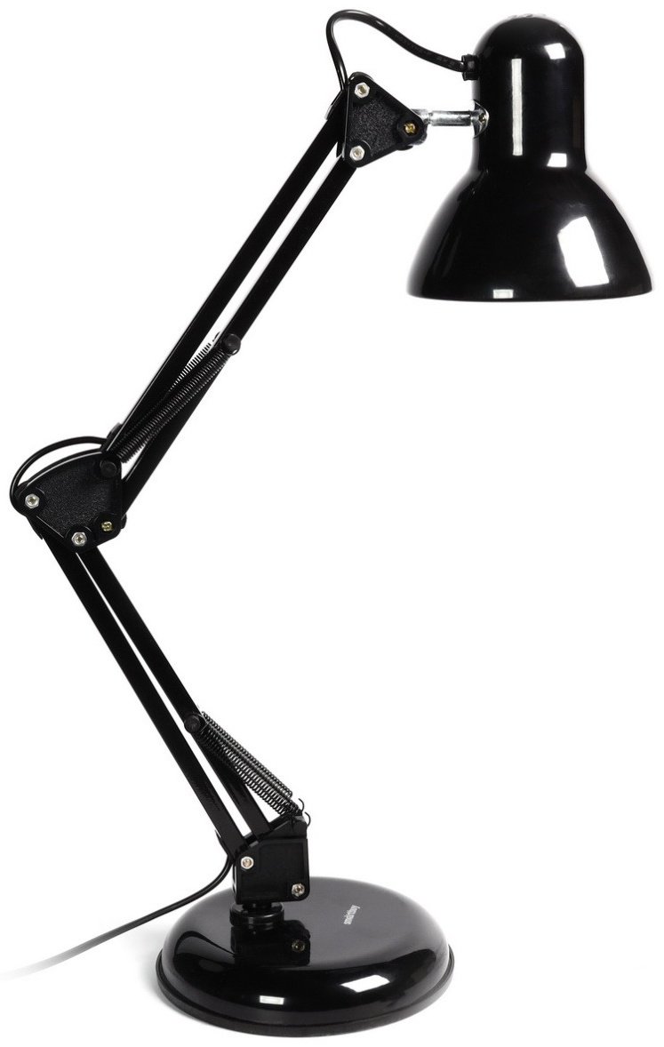 Настольная лампа Smartbuy SBL-DL-E27-b E27, 60 Вт, металл купить,NaN