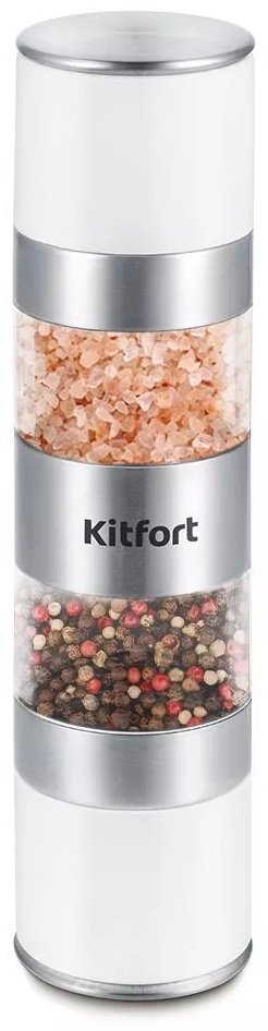 Мельница Kitfort КТ-6008-2, пластик, нержавеющая сталь купить,NaN