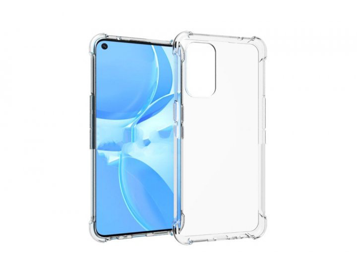Ультратонкий силиконовый чехол A-Case для OPPO Reno 5 светлый купить,NaN