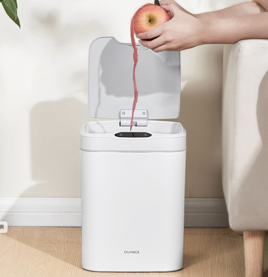 Мусорное ведро Xiaomi с крышкой Quange GA1 15 л купить,NaN
