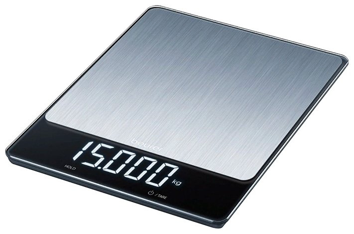 Кухонные весы Beurer KS34 XL серебристый купить,NaN