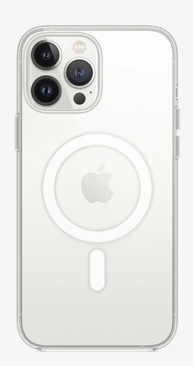Ультратонкий чехол силиконовый A-case для iPhone 13 Pro Max светлый
