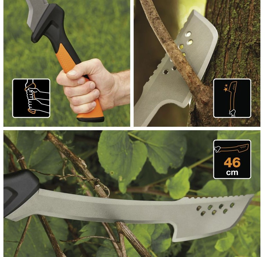 FISKARS мачете 1051236, лезвие: нержавеющая сталь 1 шт купить,NaN
