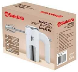 Миксер SAKURA SA-6334W белый