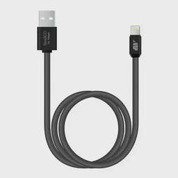 Кабель USB BoraSCO Apple 3A. 1m 34451 Usb type-A to Lightning Black