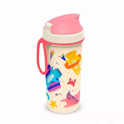 Бутылка детская Бытпласт 431317505 400мл Pink купить,NaN
