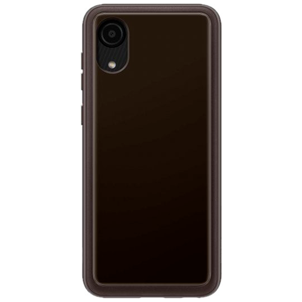 Чехол Samsung Soft Clear Cover для Galaxy A03 EF-QA032TBEGRU черный купить,NaN