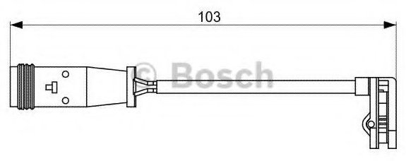 Bosch датчик износа тормозных колодок 1987473037 - ForteMarket Bosch датчик износа тормозных колодок 1987473037 купить,2808
