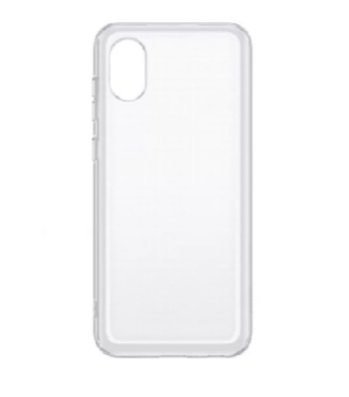 Чехол Samsung Soft Clear Cover для Galaxy A03 EF-QA032TTEGRU прозрачный