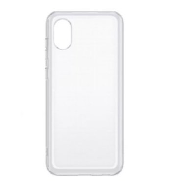 Чехол Samsung Soft Clear Cover для Galaxy A03 EF-QA032TTEGRU прозрачный