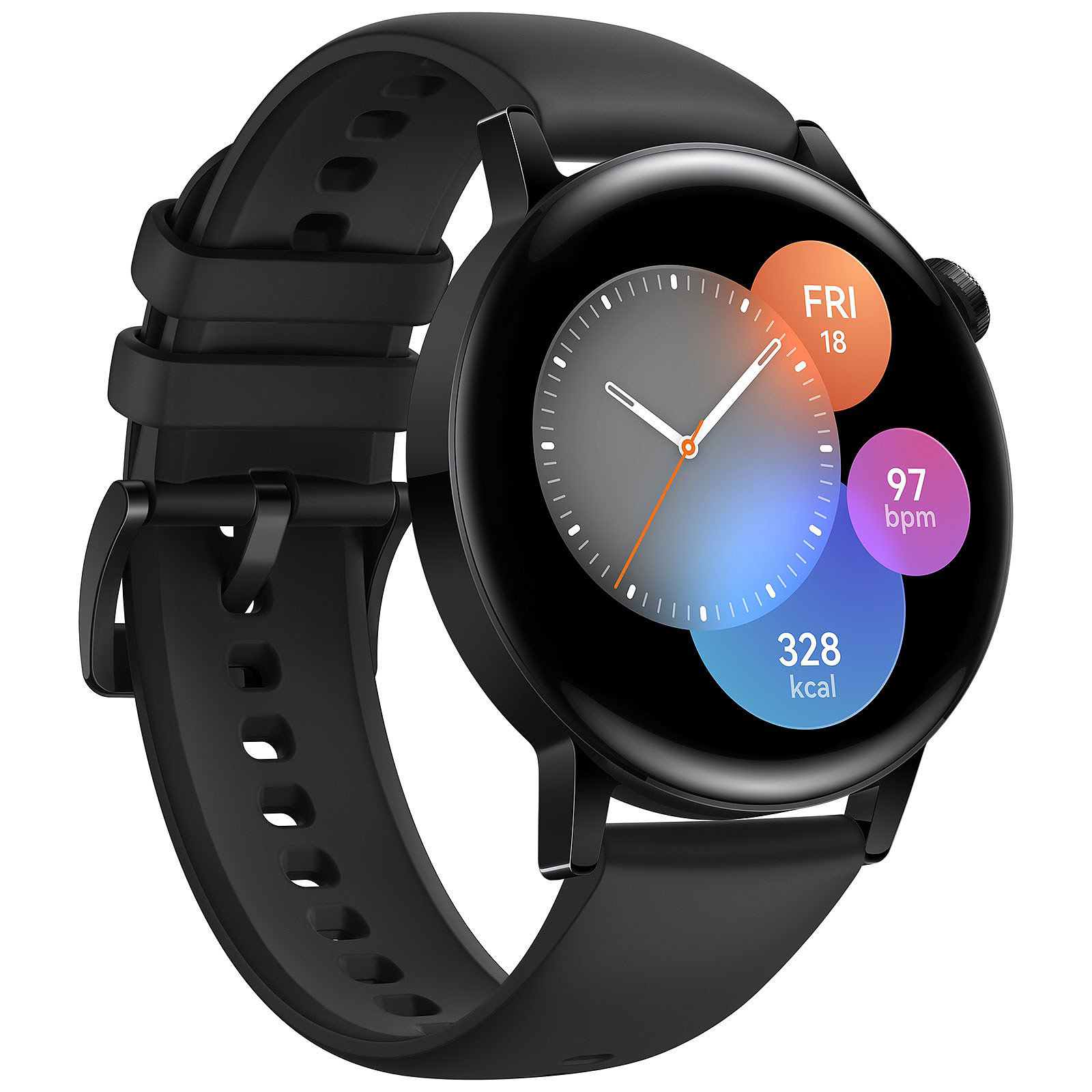 Смарт-часы Huawei Watch GT 3 42mm MIL-B19 Black купить,NaN