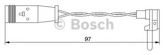 Bosch датчик износа тормозных колодок 1987474966