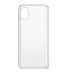 Чехол Samsung Soft Clear Cover для Galaxy A03 EF-QA032TTEGRU прозрачный