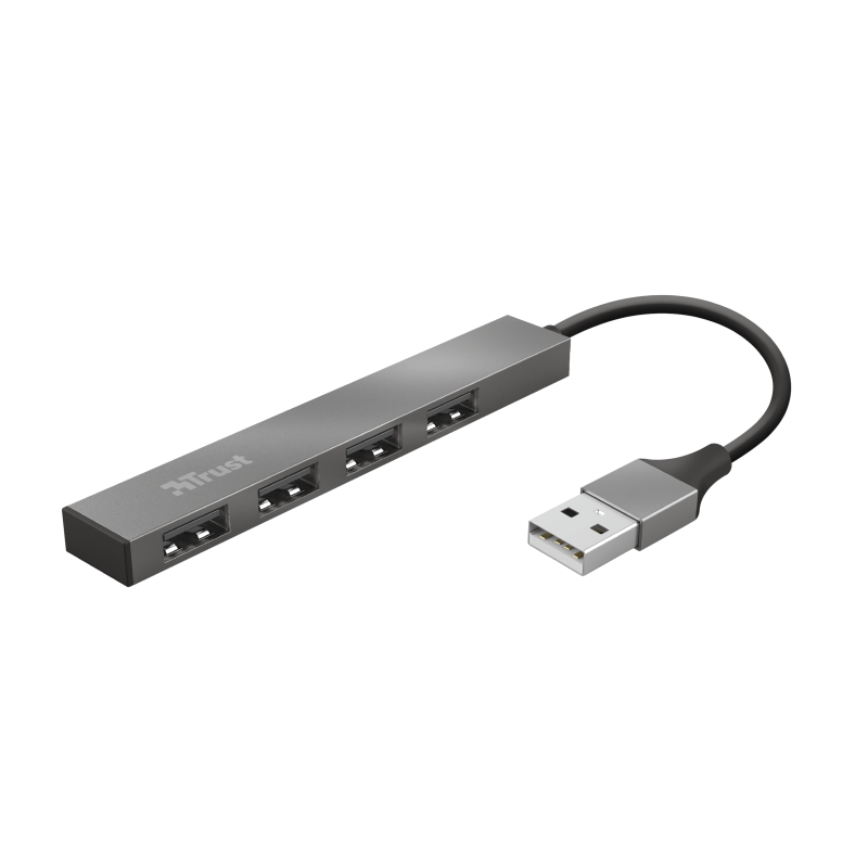 Usb hub Trust Halyx Aluminium 4-Port Mini USB Hub купить,NaN