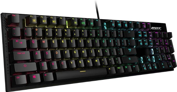 Клавиатура Gigabyte Aorus K1 черная - ForteMarket Клавиатура Gigabyte Aorus K1 черная купить,0