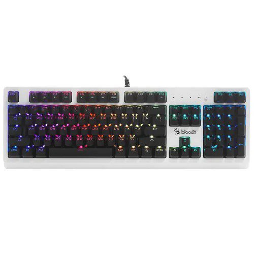 Клавиатура A4Tech Bloody B810RC White