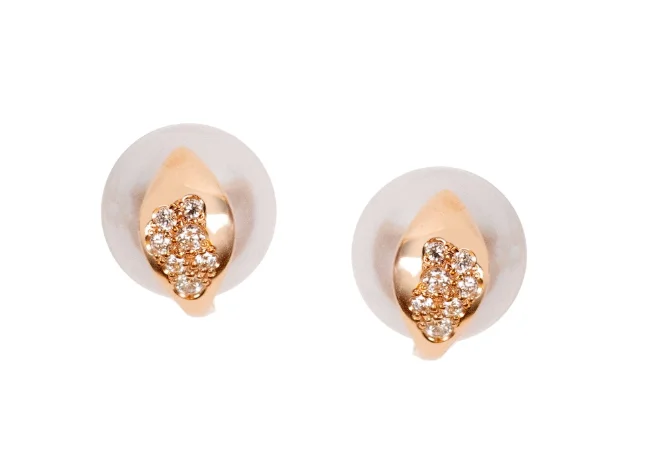 Серьги Utopia Flora Bloom FOO2RB-18 розовое золото 2.9гр купить,NaN