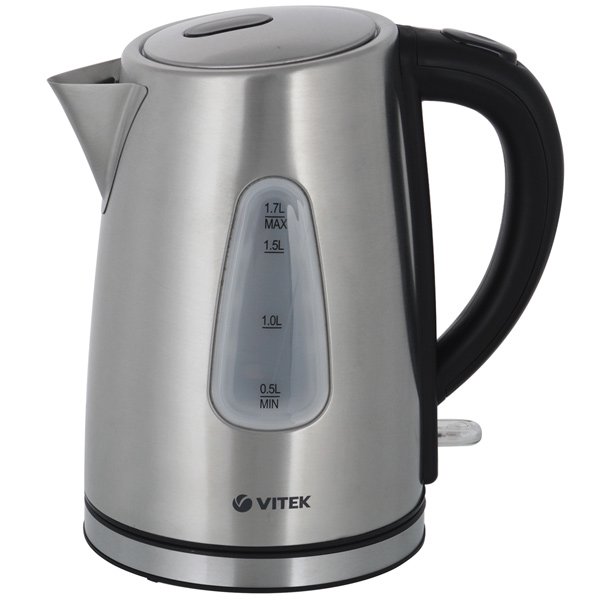 Чайник Vitek VT- 7007 1,7л серебристый