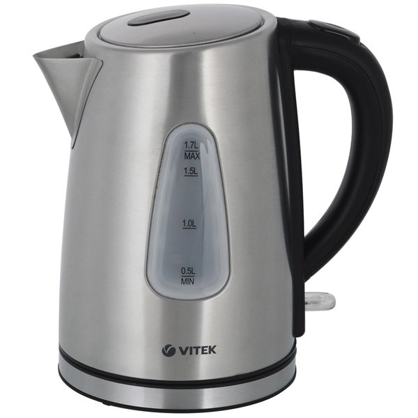 Чайник Vitek VT- 7007 1,7л серебристый