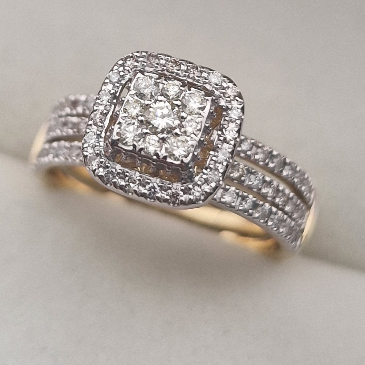 Кольцо Deimantas 104840835 17,5р 4,47гр 0,60ct. купить,NaN
