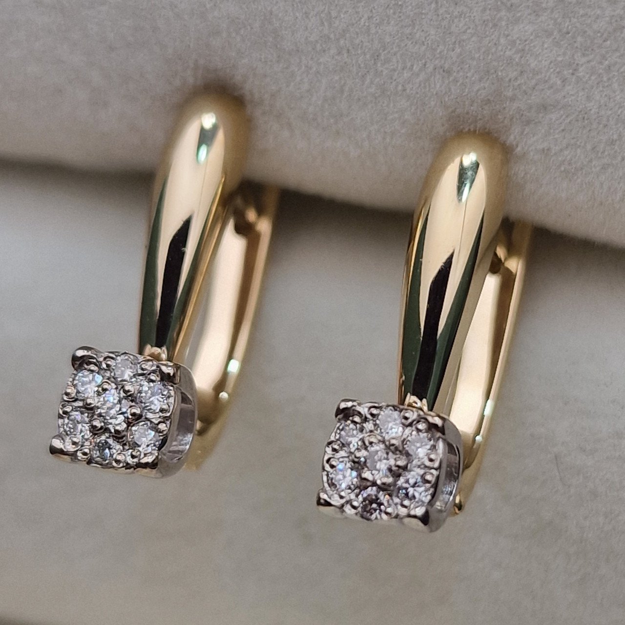 Серьги Deimantas 105085744 3,13гр 0,14ct. купить,NaN