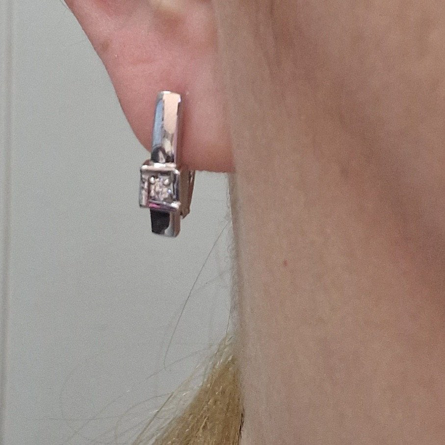 Серьги Deimantas 105085698 3,56гр 0,126ct. купить,NaN