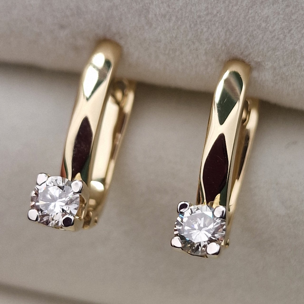 Серьги Deimantas 103670839 2,94гр 0,54ct. купить,NaN