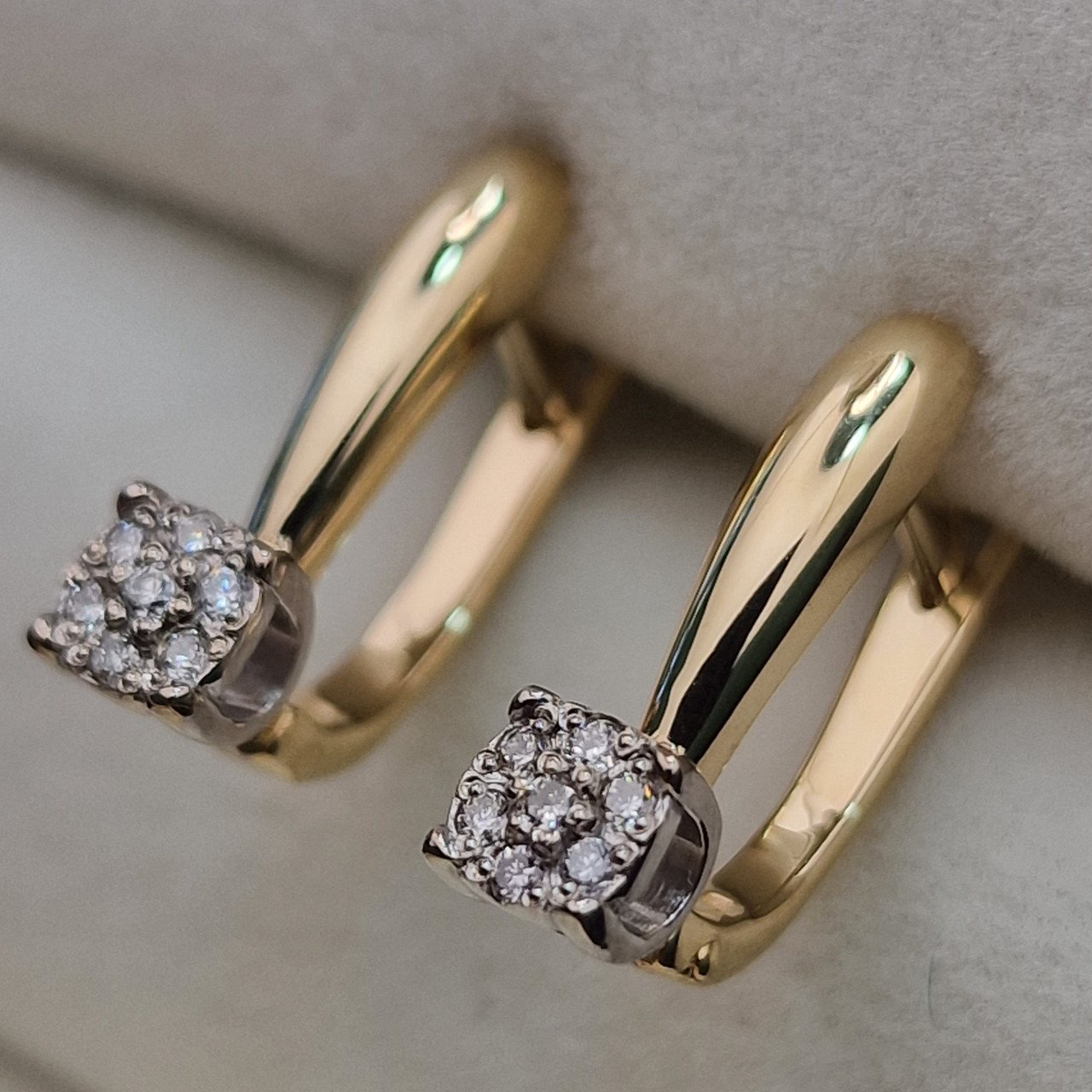 Серьги Deimantas 105085744 3,13гр 0,14ct. купить,NaN