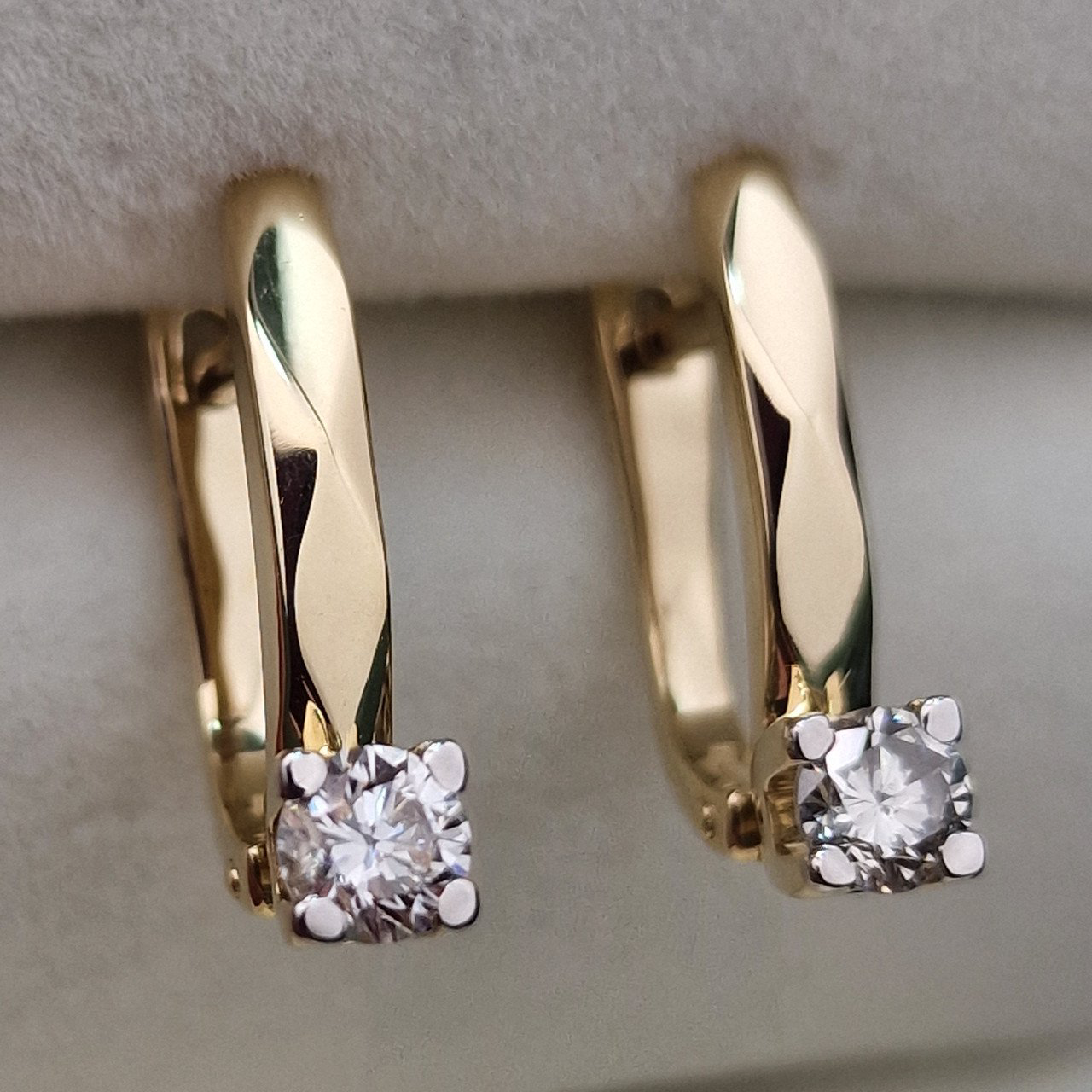 Серьги Deimantas 103670839 2,94гр 0,54ct. купить,NaN