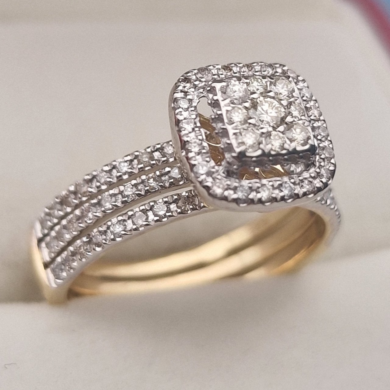 Кольцо Deimantas 104840835 17,5р 4,47гр 0,60ct. купить,NaN