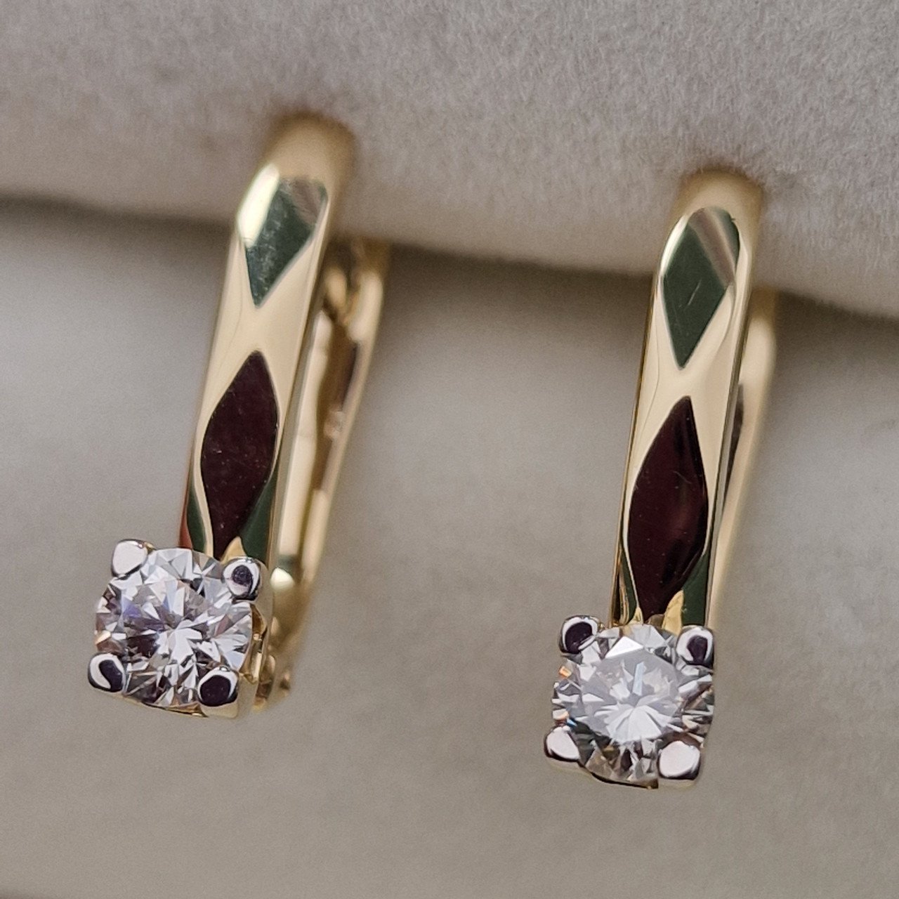 Серьги Deimantas 103670839 2,94гр 0,54ct. купить,NaN