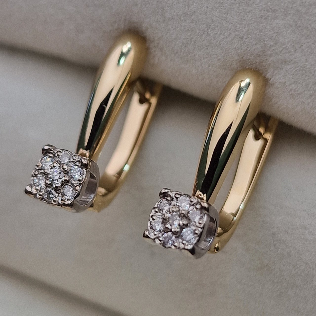 Серьги Deimantas 105085744 3,13гр 0,14ct. купить,NaN