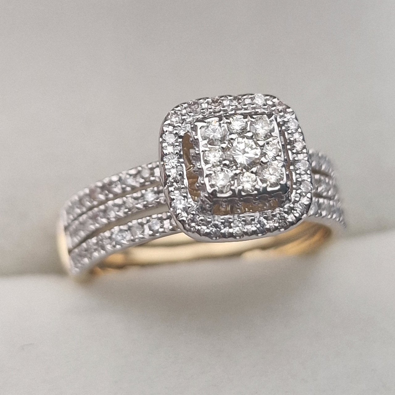 Кольцо Deimantas 104840835 17,5р 4,47гр 0,60ct. купить,NaN