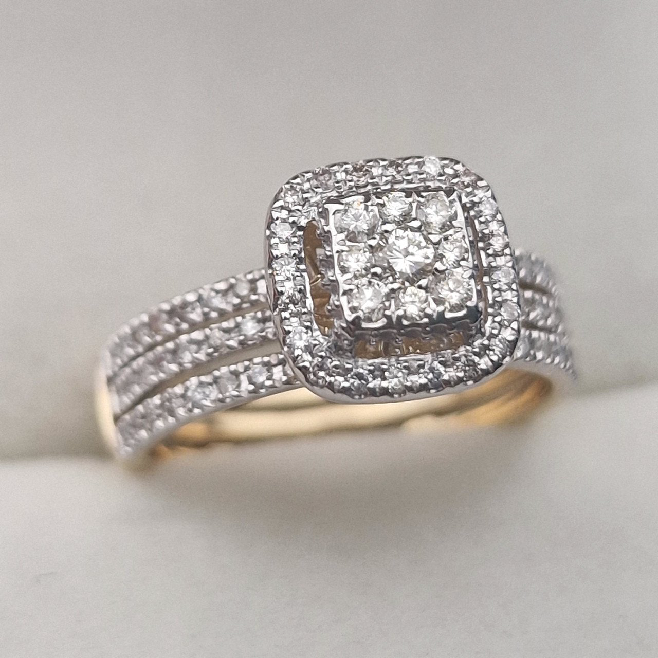 Кольцо Deimantas 104840835 17,5р 4,47гр 0,60ct. купить,NaN