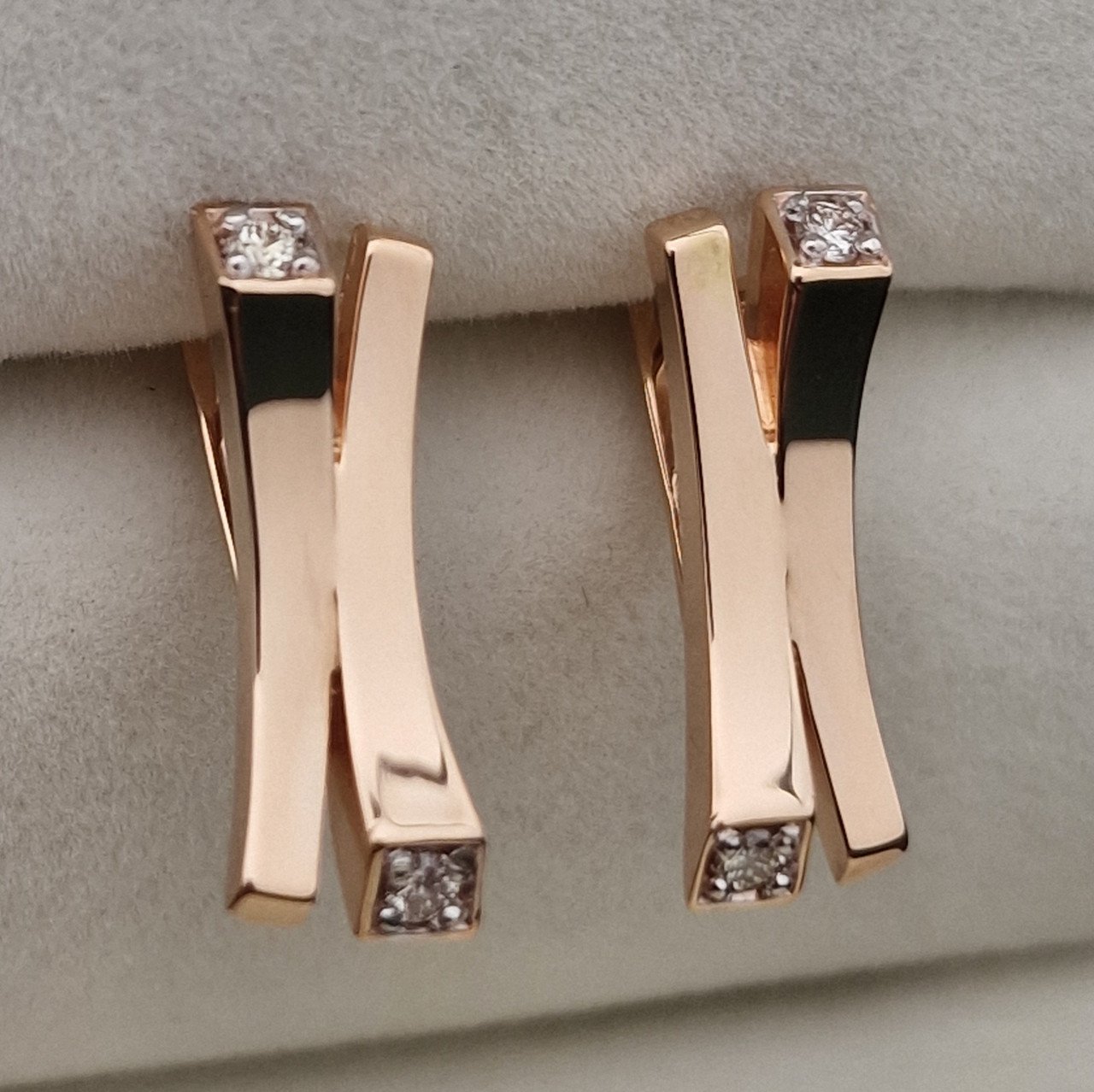 Серьги Deimantas 103670900 2,99гр 0,125ct. купить,NaN