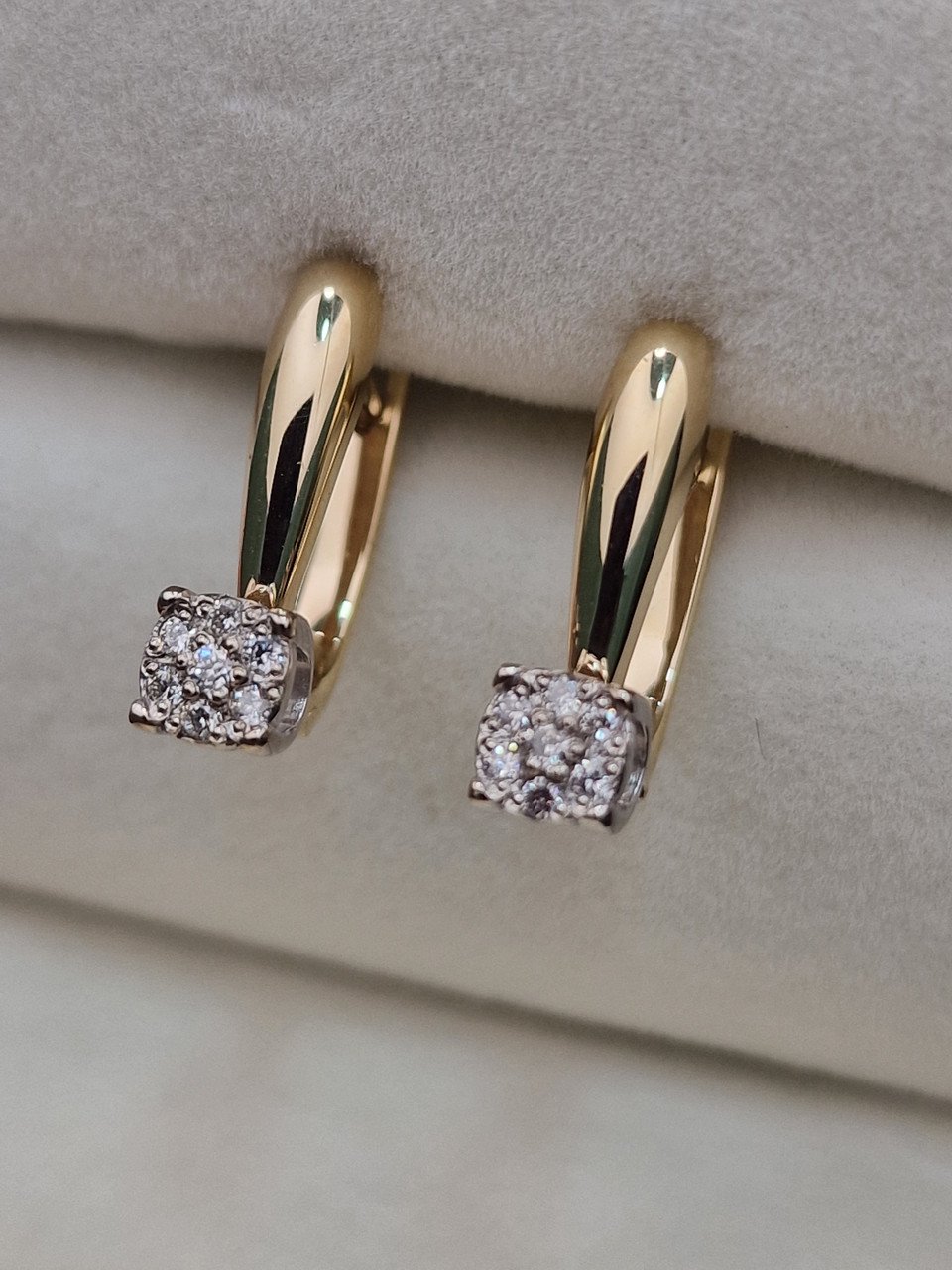 Серьги Deimantas 105085744 3,13гр 0,14ct. купить,NaN